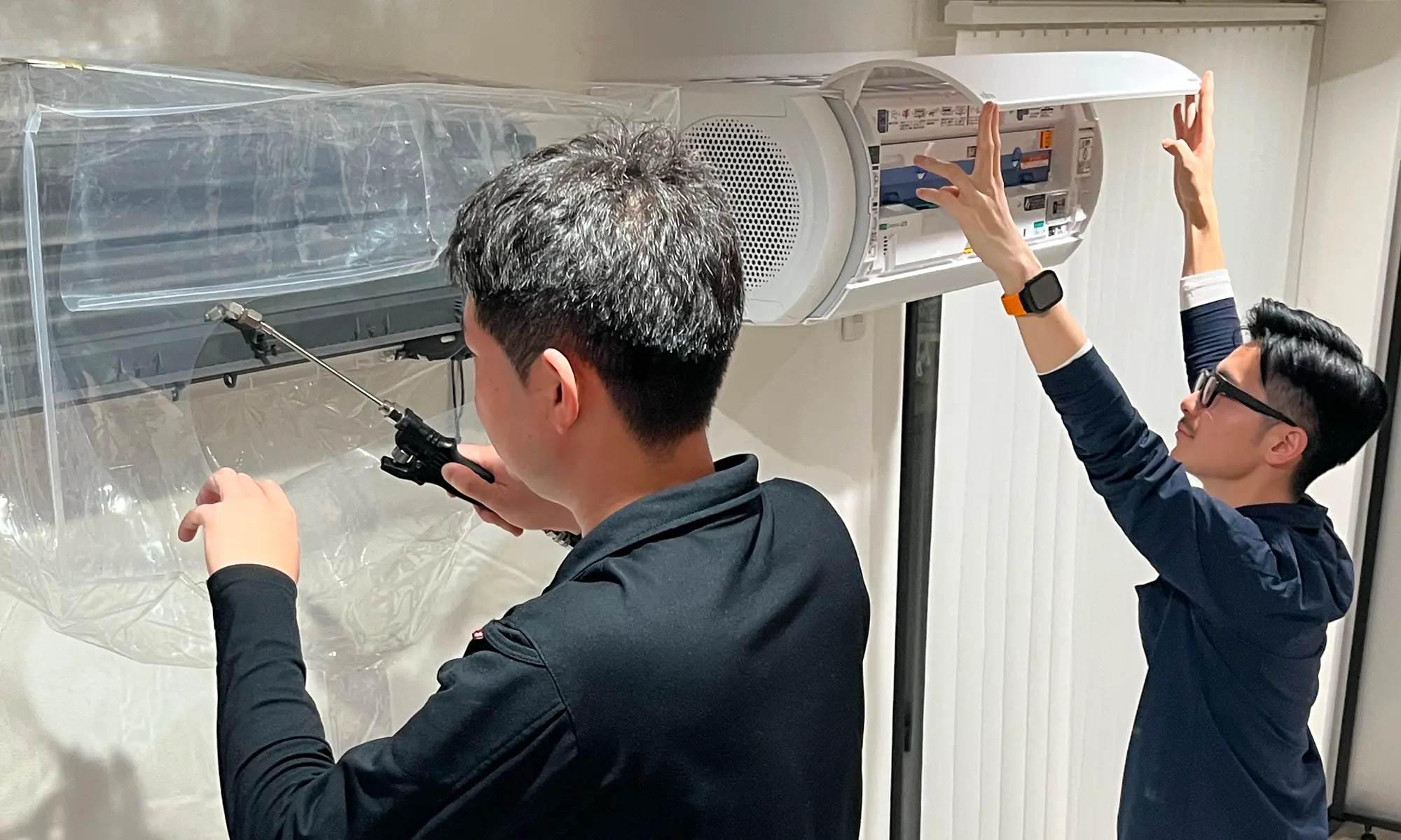 壁掛けエアコン+お掃除付きエアコンコース