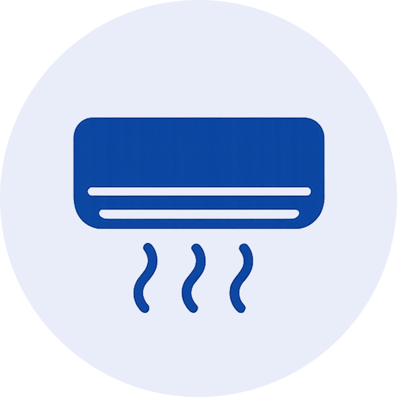 壁掛けエアコン