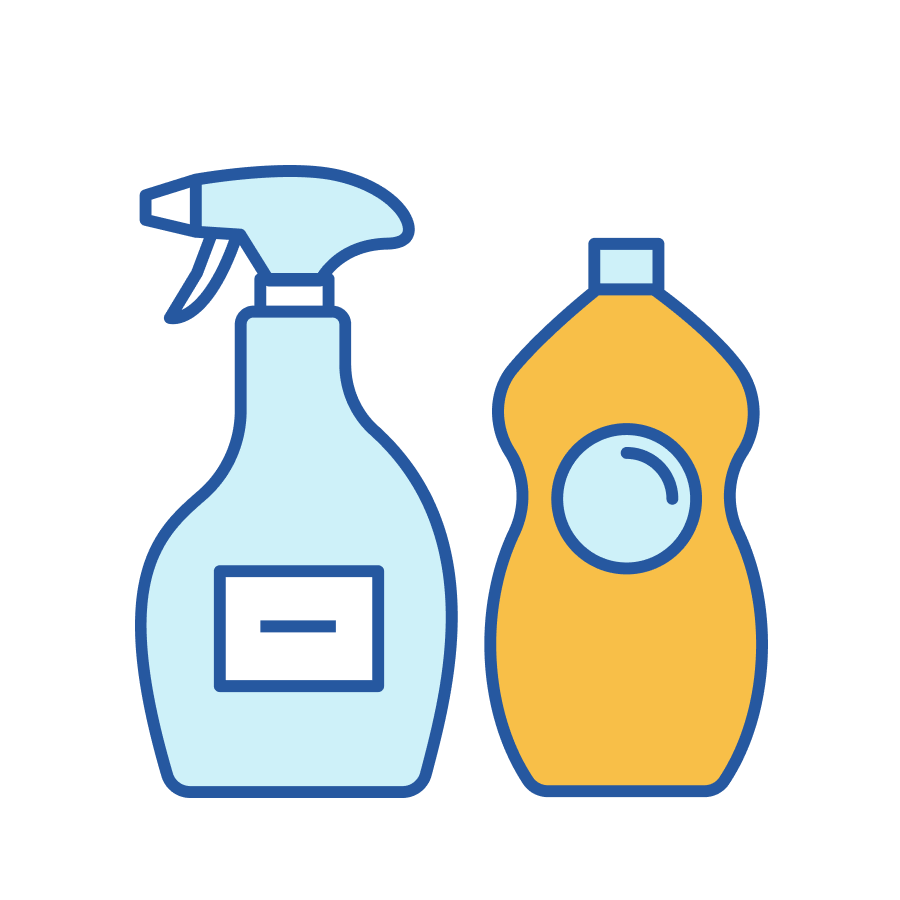 安心・安全なエコ洗剤を使用