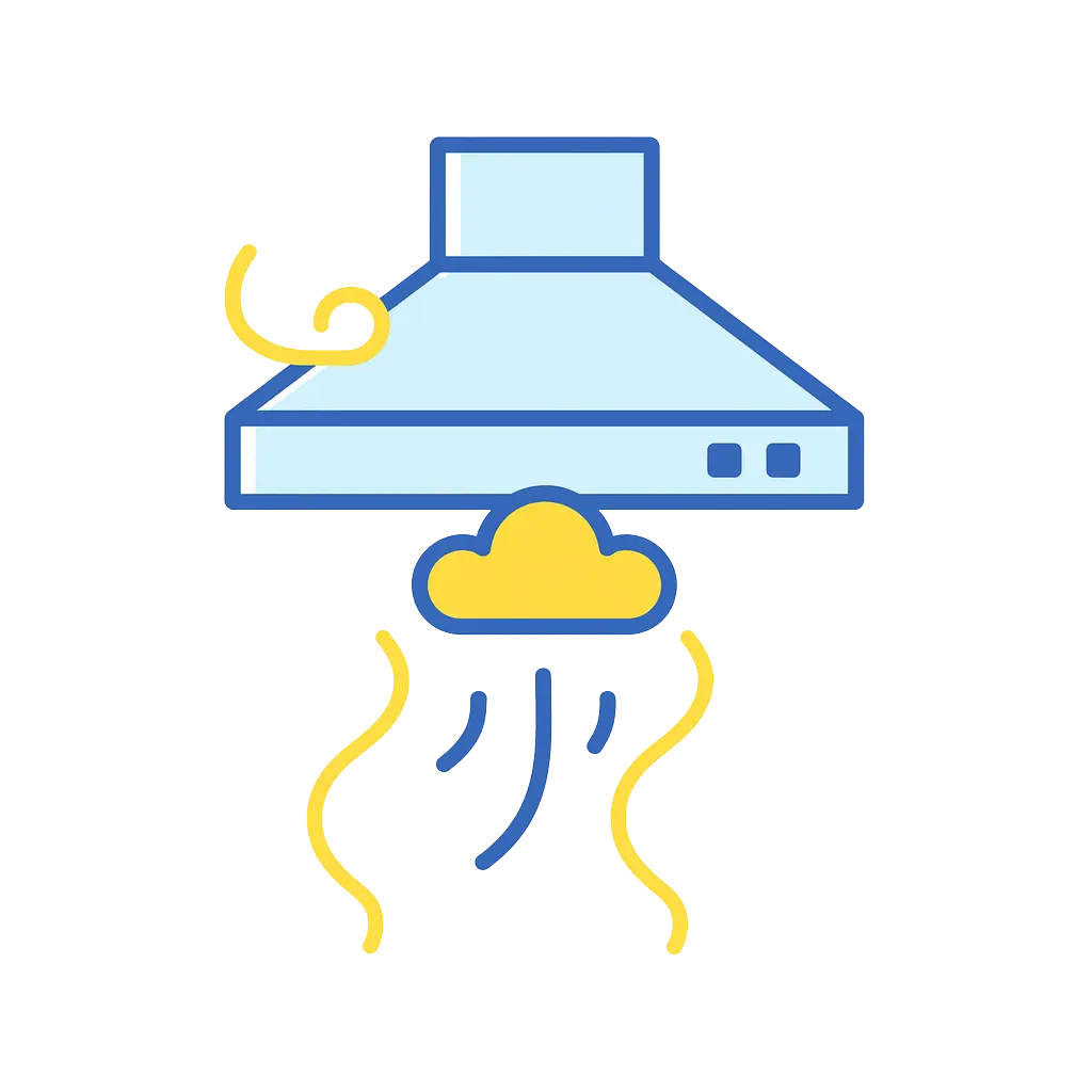 イヤな臭いや煙の防止