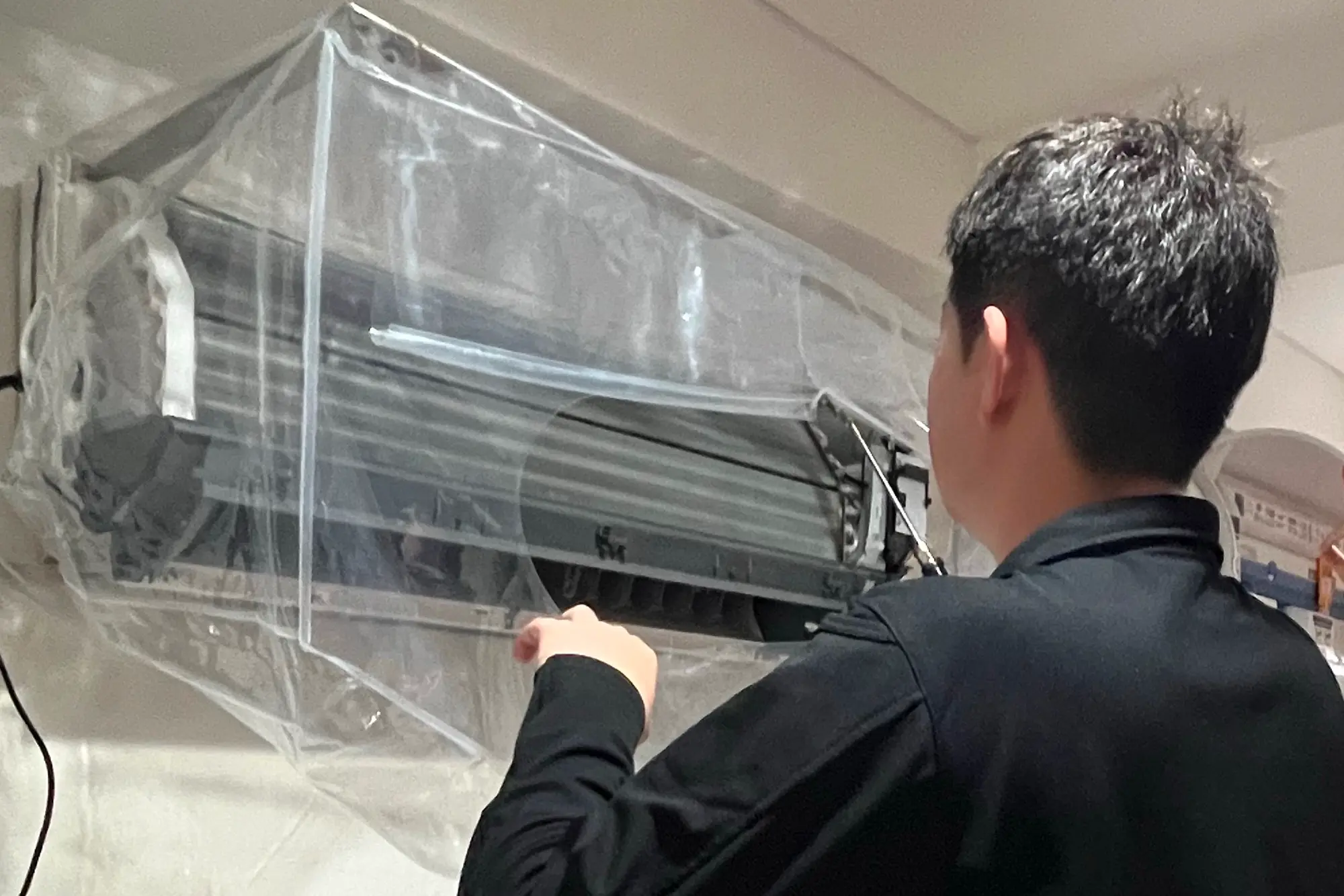 エアコン部品分解